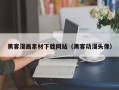 永城黑客漫画素材下载网站（黑客动漫头像）